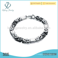 Bracelet en chaîne de haute qualité, bracelet en acier inoxydable, bracelet étanche